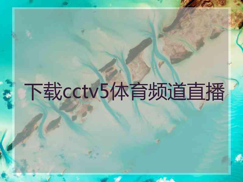 下载cctv5体育频道直播