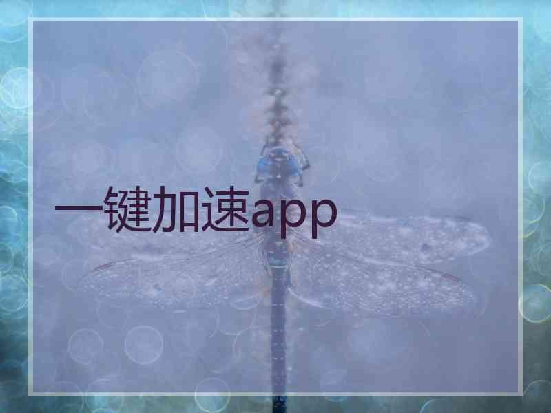 一键加速app