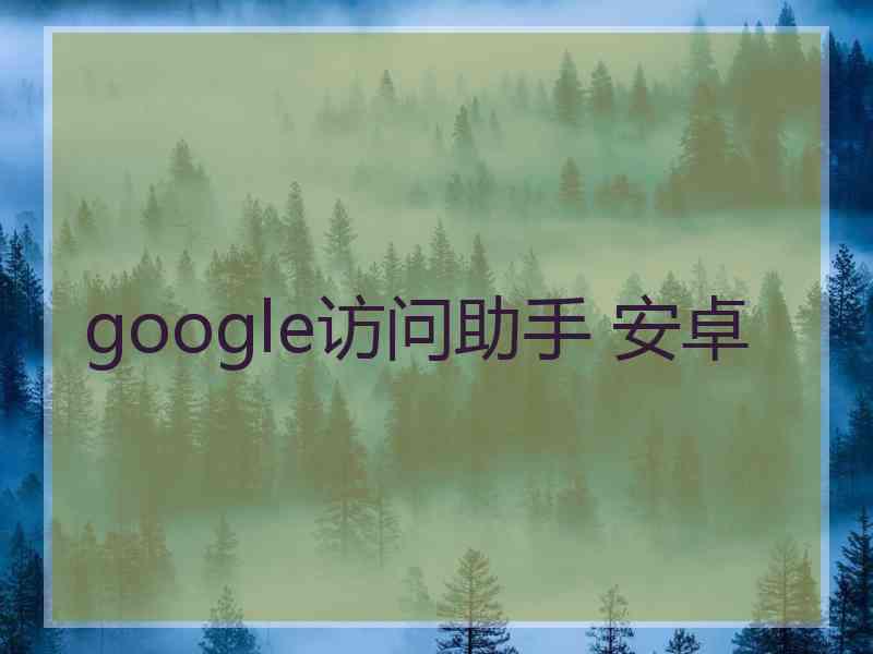 google访问助手 安卓