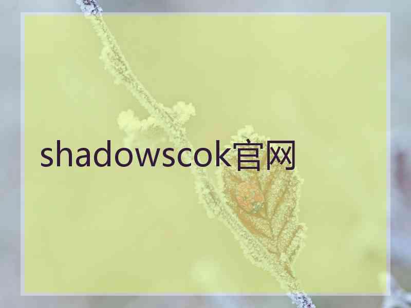 shadowscok官网