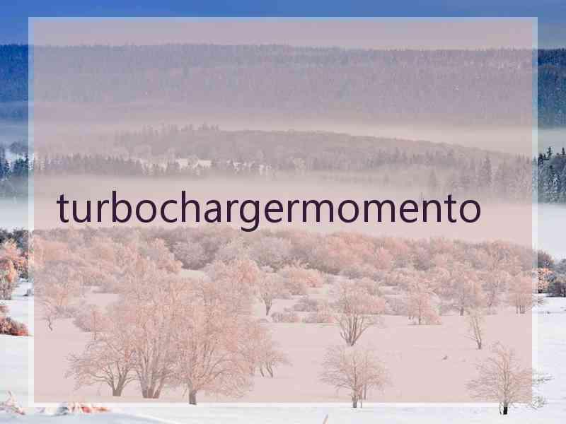 turbochargermomento