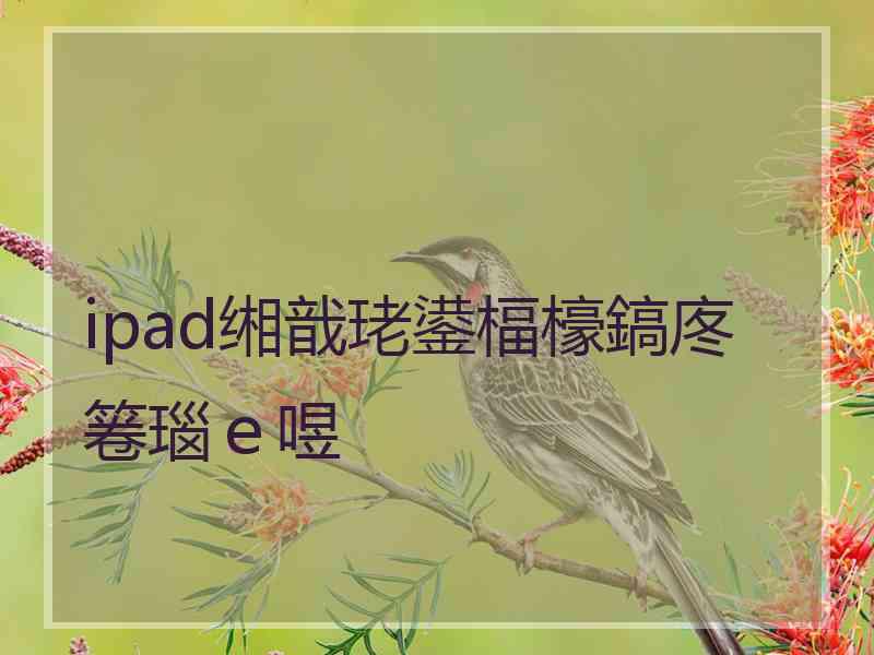 ipad缃戠珯鍙楅檺鎬庝箞瑙ｅ喅