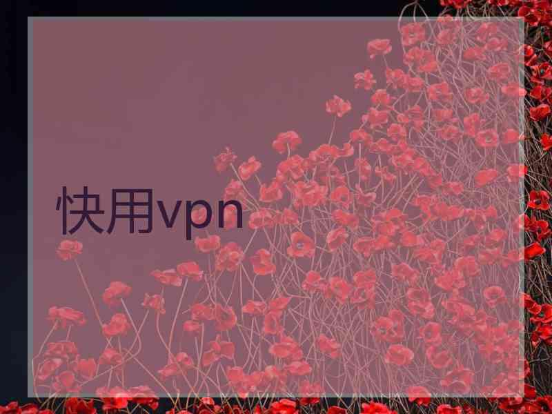 快用vpn