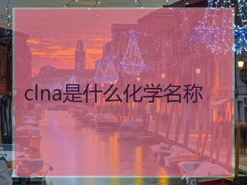 clna是什么化学名称