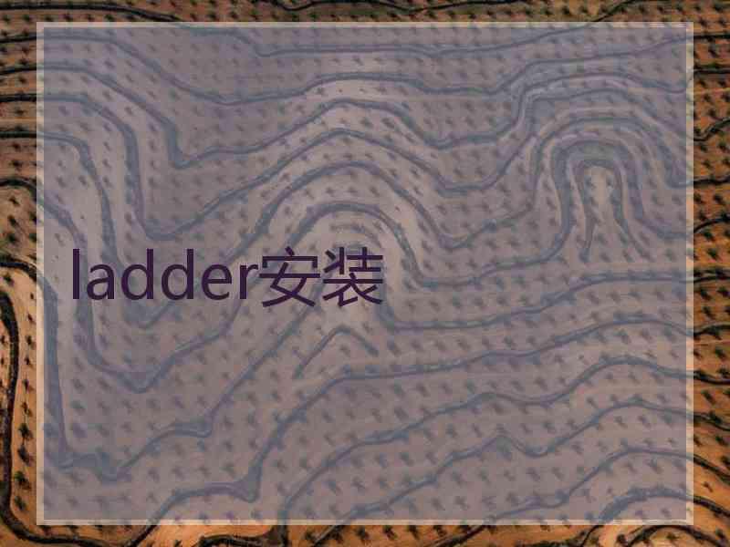 ladder安装