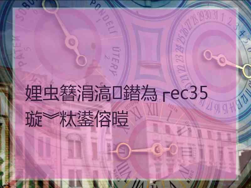 娌虫簮涓滈鐟為┌ec35璇︾粏鍙傛暟