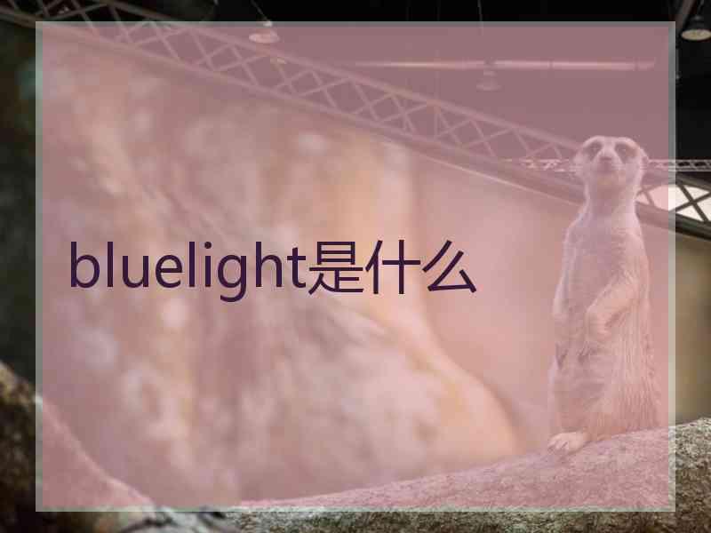 bluelight是什么