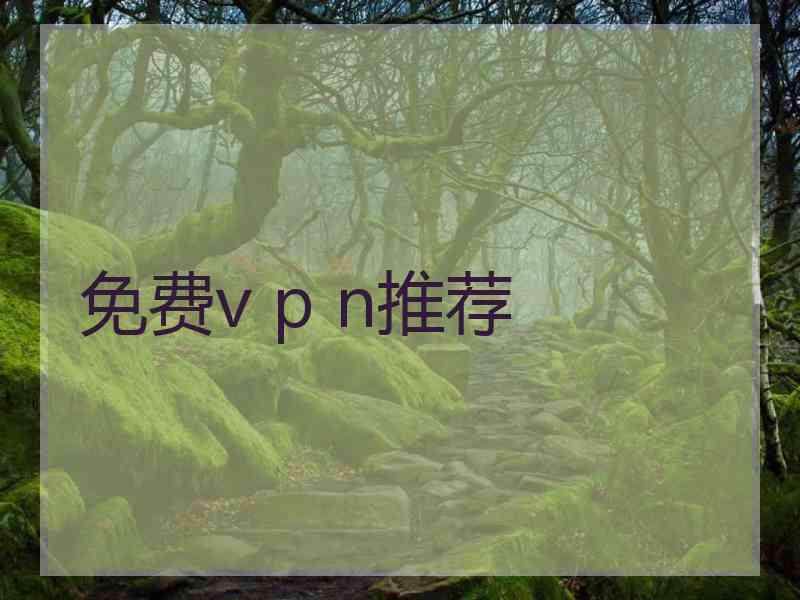 免费v p n推荐