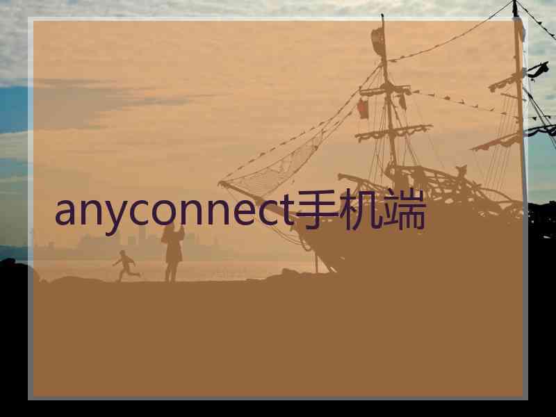 anyconnect手机端