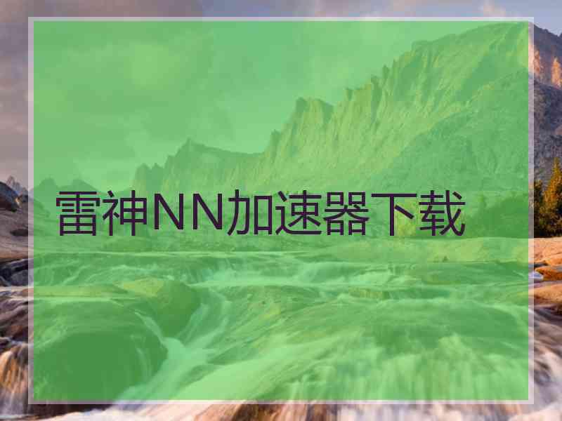 雷神NN加速器下载