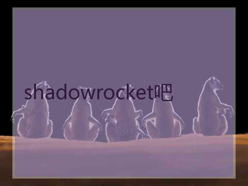 shadowrocket吧