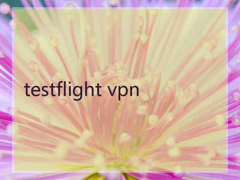 testflight vpn