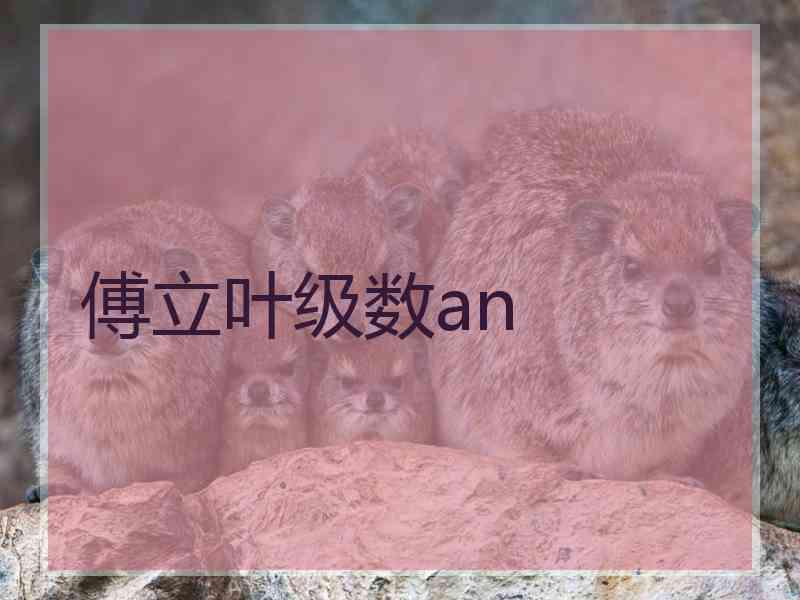 傅立叶级数an