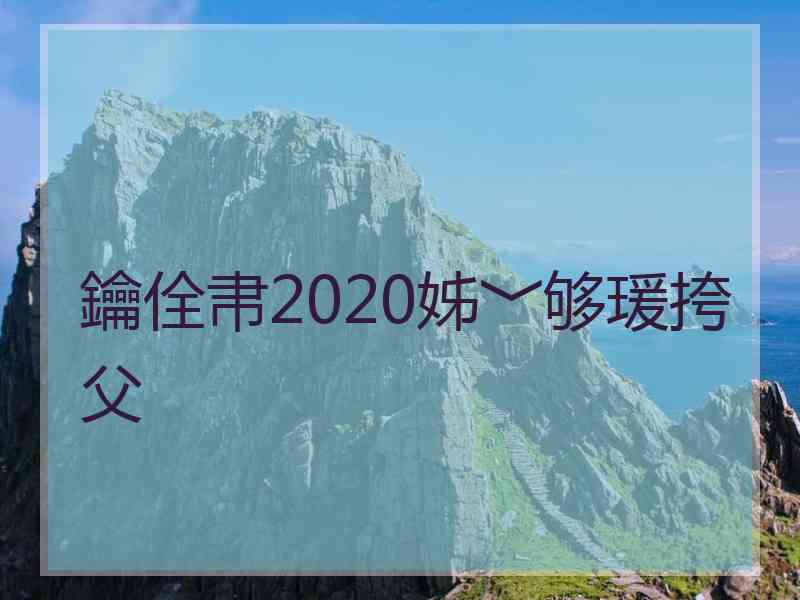 鑰佺帇2020姊﹀够瑗挎父