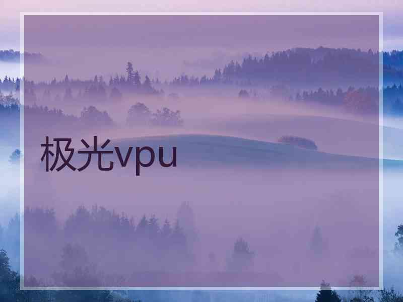 极光vpu