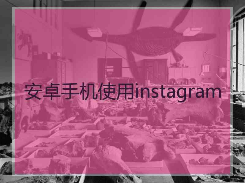 安卓手机使用instagram