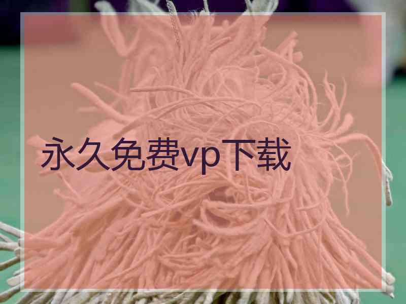 永久免费vp下载