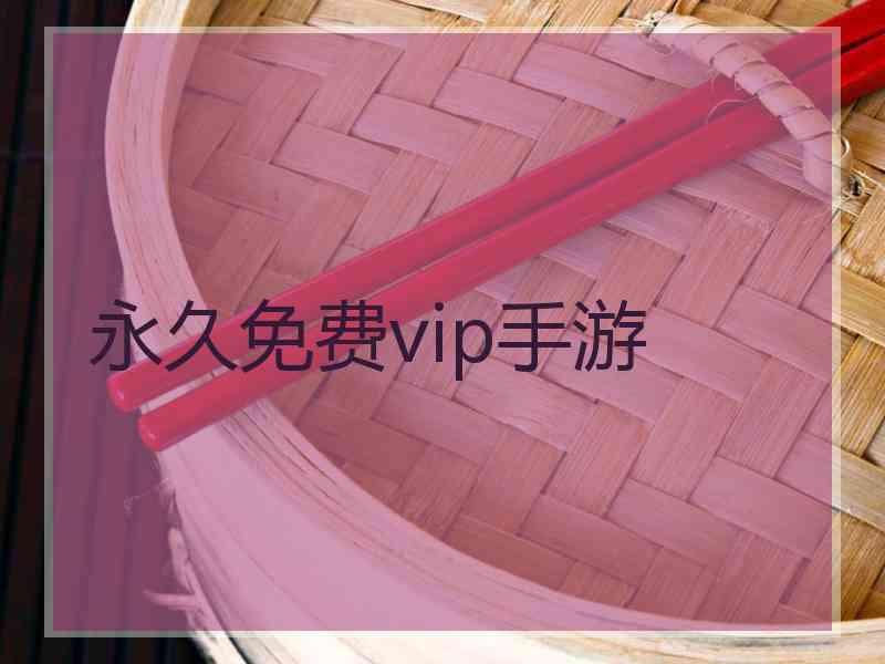 永久免费vip手游