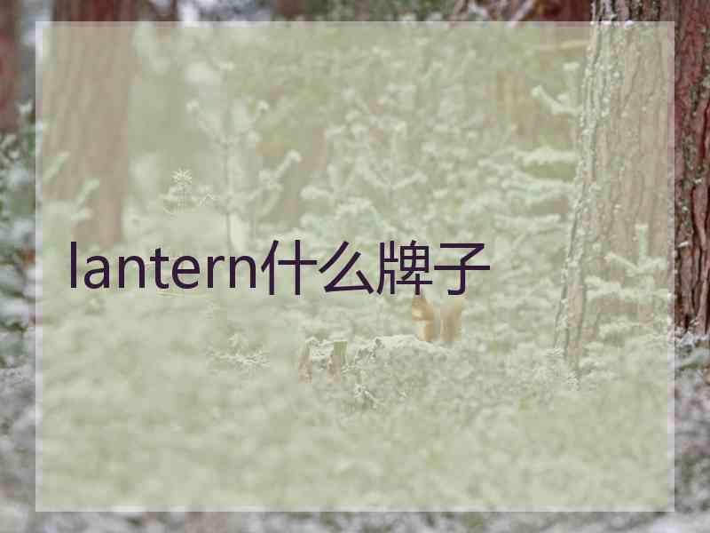 lantern什么牌子