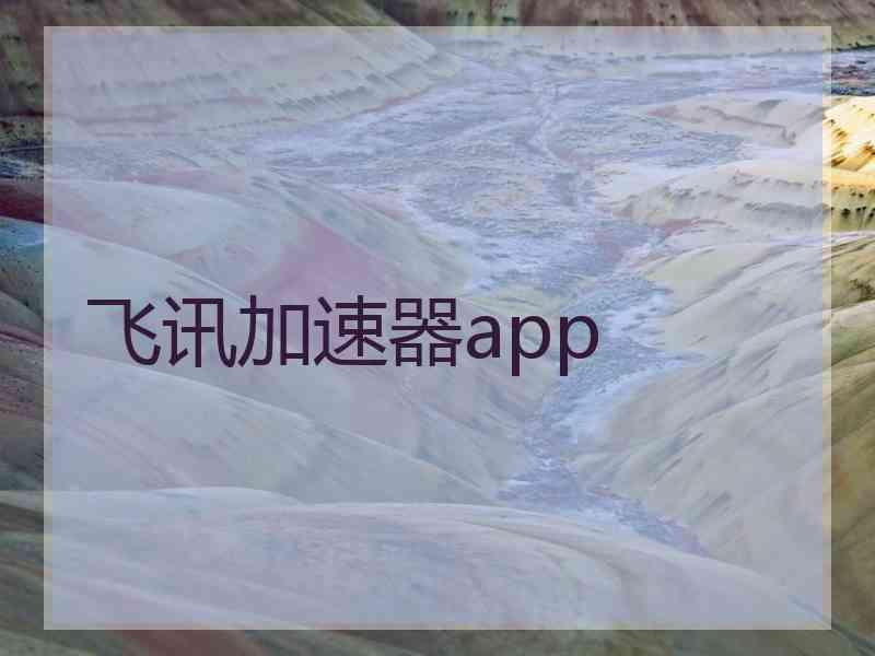 飞讯加速器app