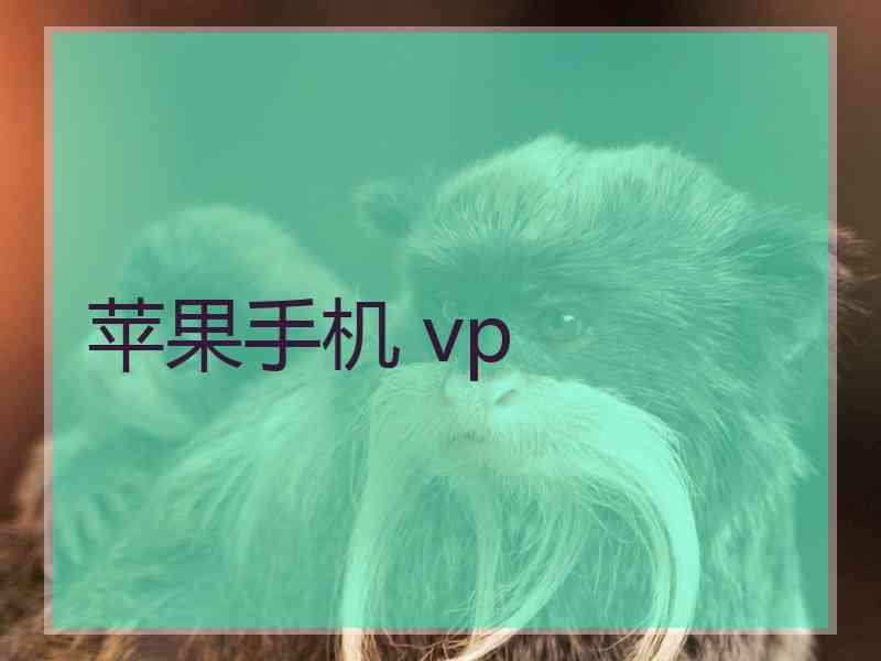 苹果手机 vp