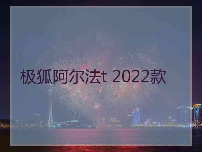 极狐阿尔法t 2022款