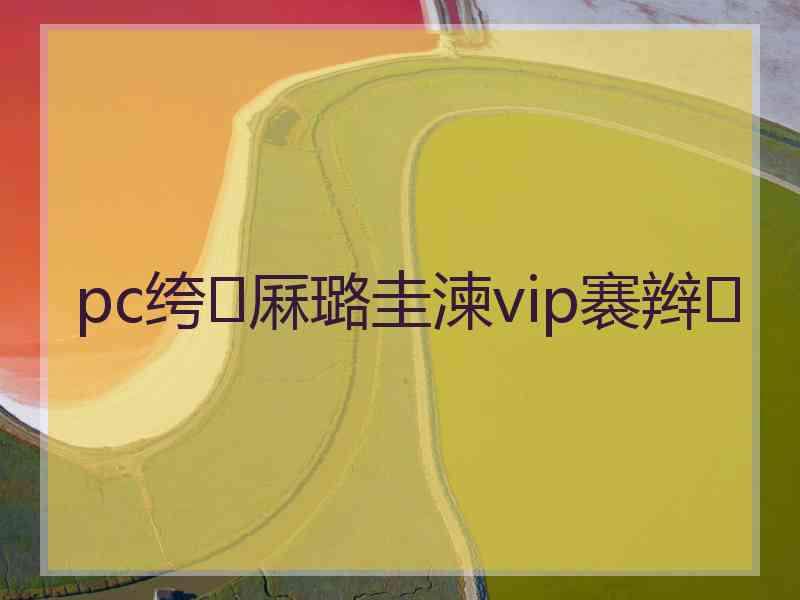 pc绔厤璐圭湅vip褰辫