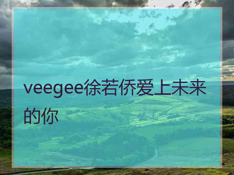 veegee徐若侨爱上未来的你