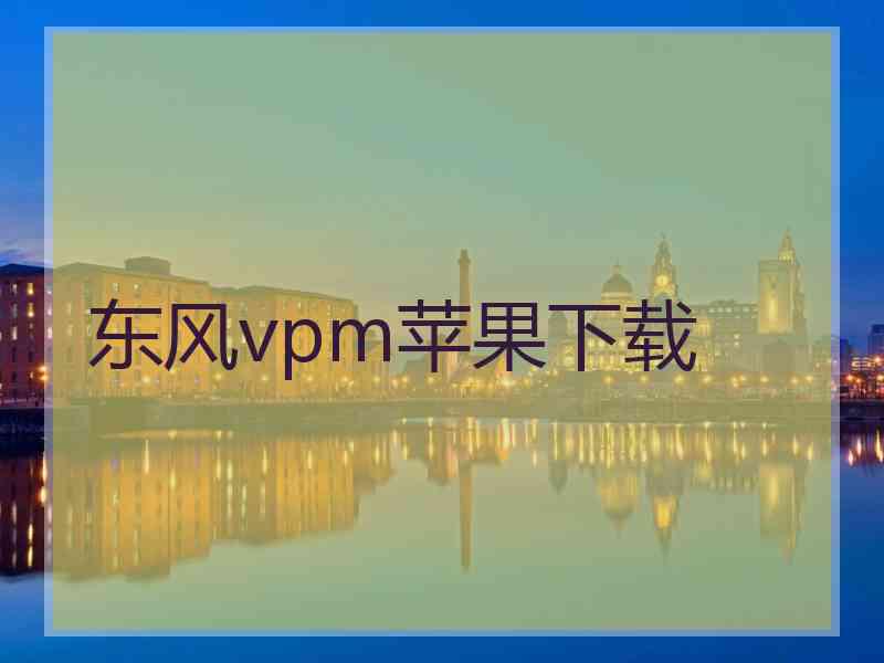 东风vpm苹果下载