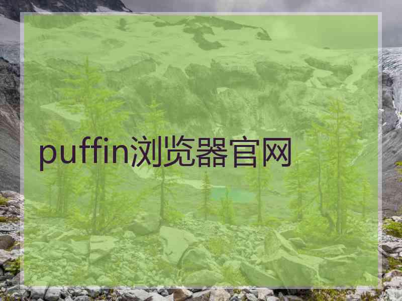 puffin浏览器官网