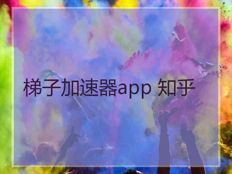 梯子加速器app 知乎