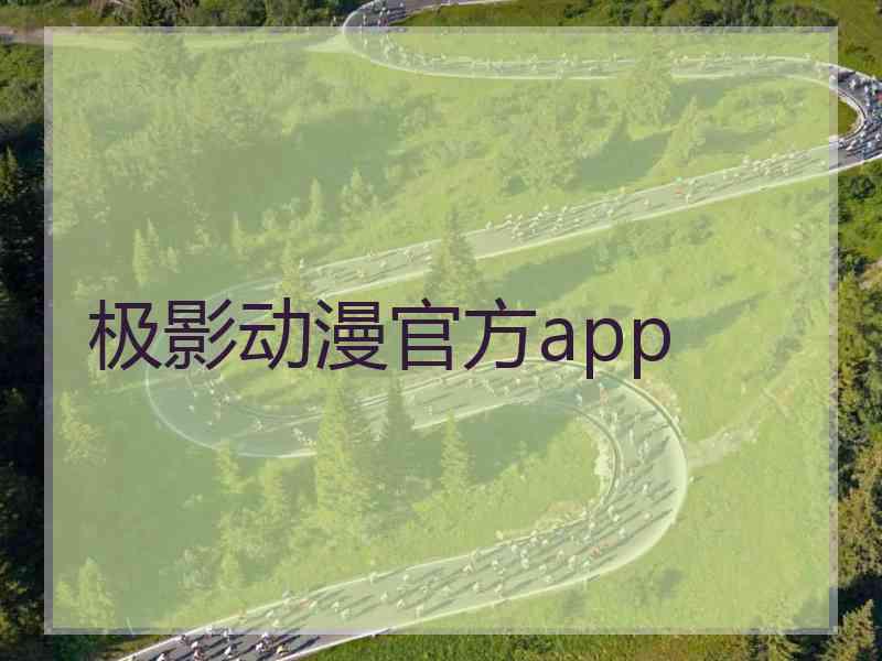 极影动漫官方app