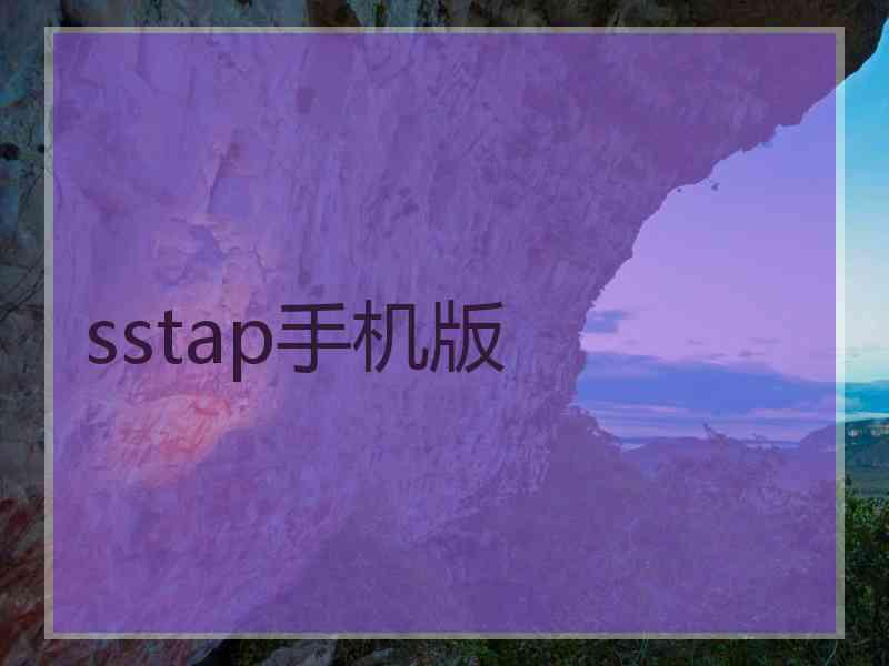 sstap手机版