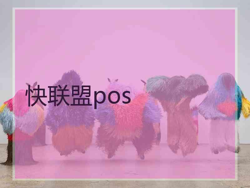 快联盟pos