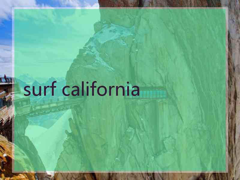 surf california