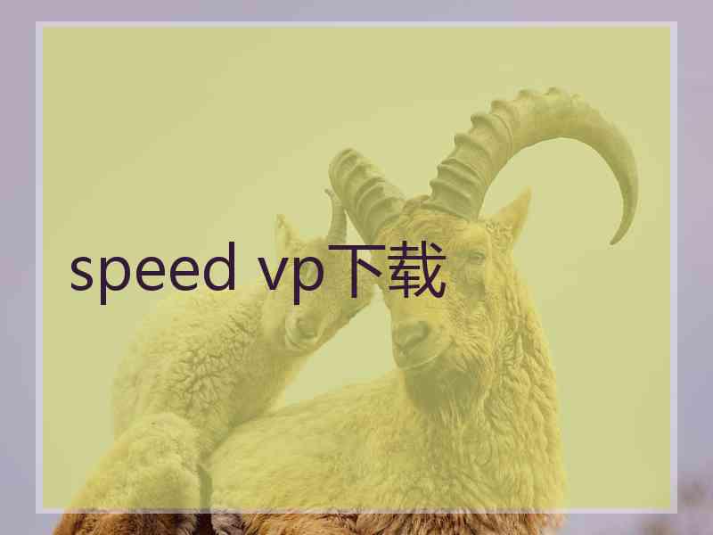 speed vp下载