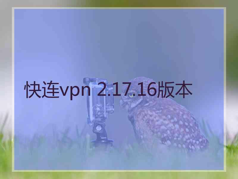 快连vpn 2.17.16版本